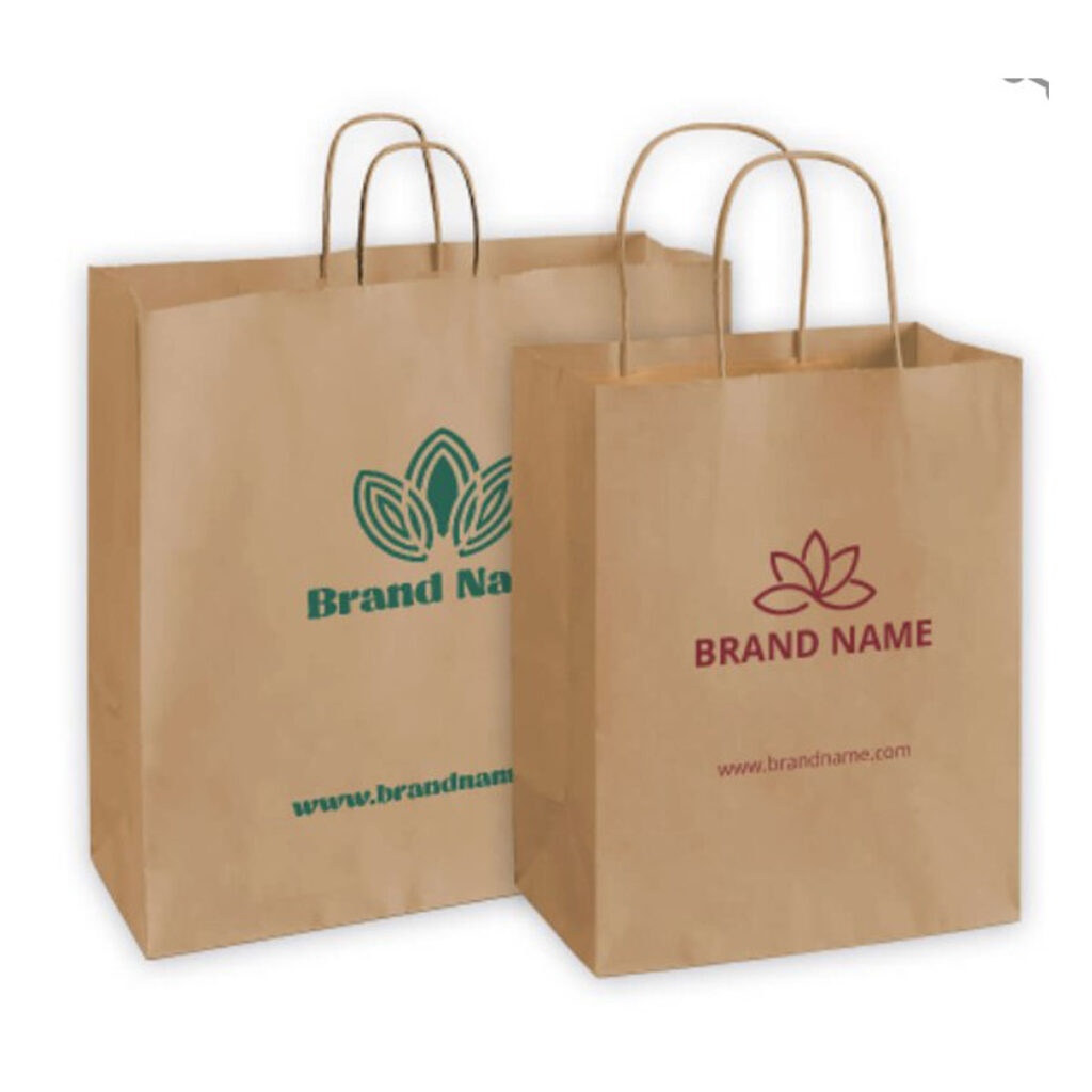 Kraft Paper Bags twisted handle Propak